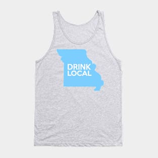 Missouri Drink Local MO Blue Tank Top